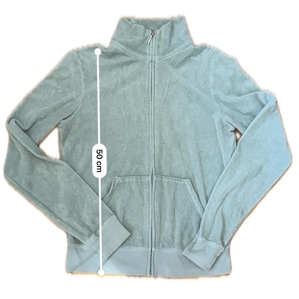 Vintage Juicy Couture Velour Tracksuit Embroidered Floral Motif Sage Green - Picture 7 of 8